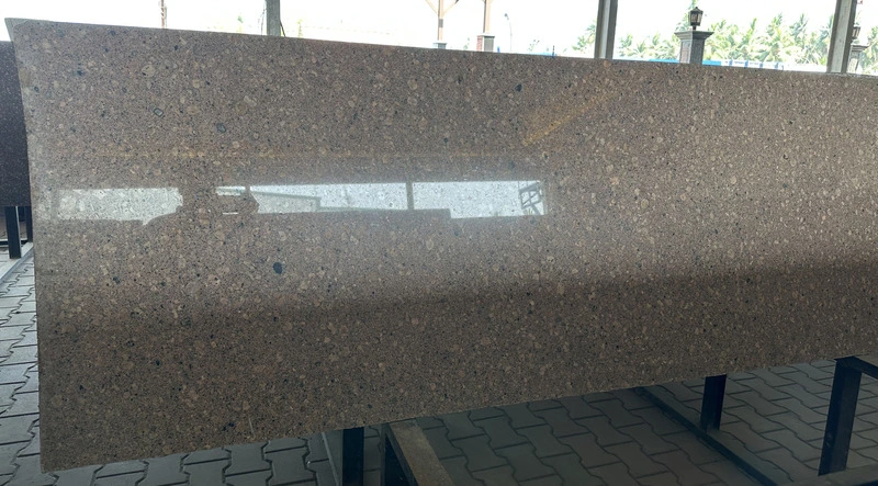 Copper Silk Granite Cutter Size Slab